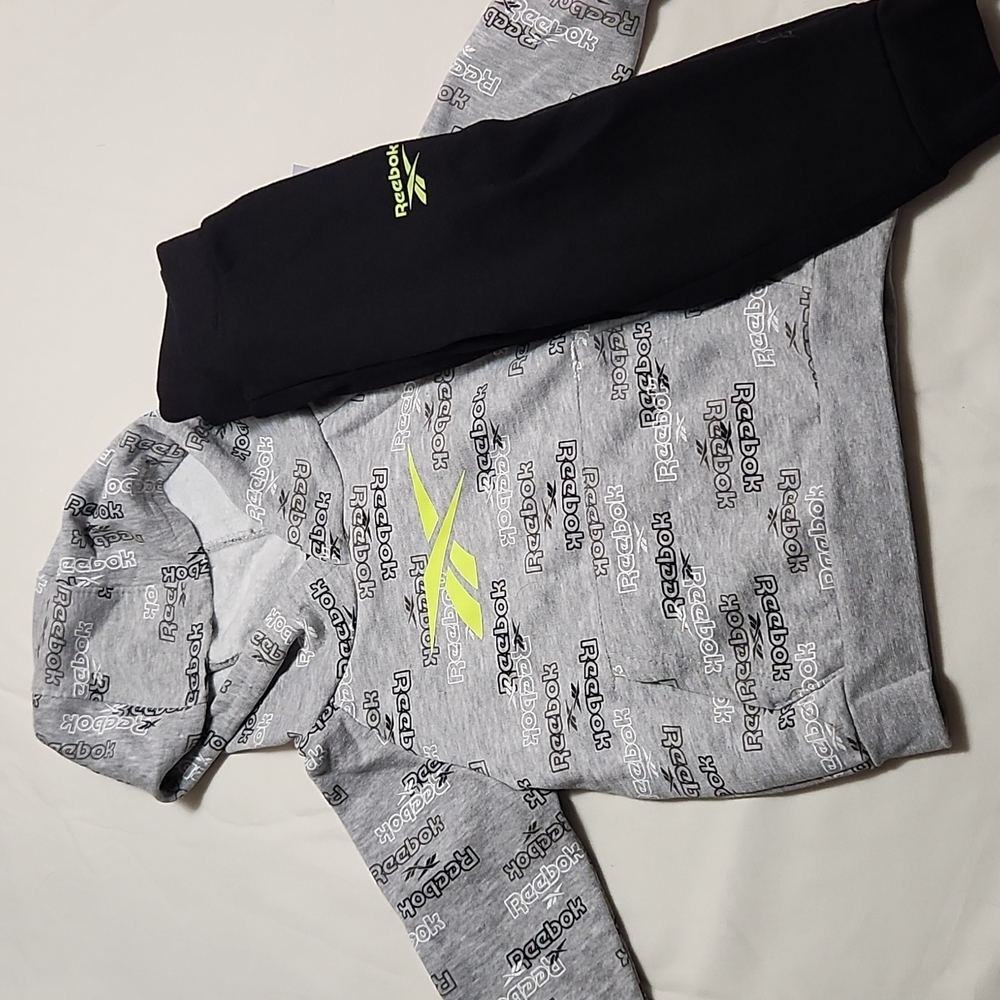 NWT Boys 2T Reebok Fleece Active Hoodie set with pants